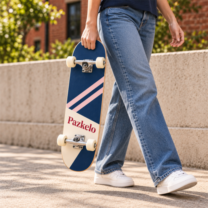 Pazkelo Diagonal Stripe Complete Skateboard