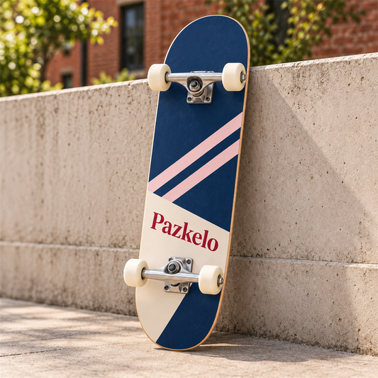 Pazkelo Diagonal Stripe Complete Skateboard