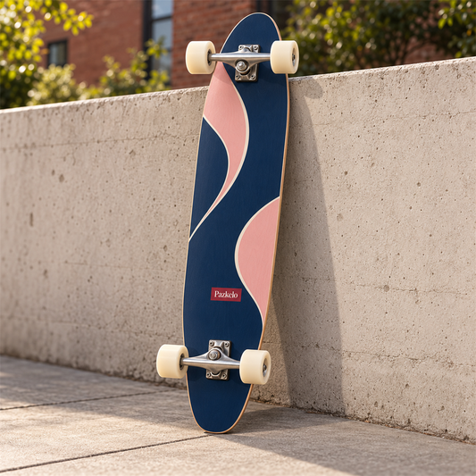 Pazkelo Navy Flow Complete Skateboard