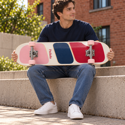 Pazkelo Colorblock Complete Skateboard