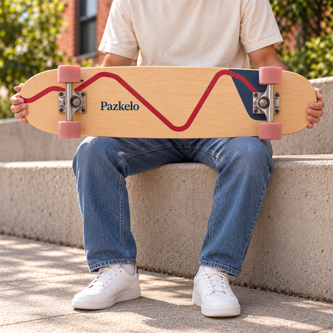 Pazkelo Linework Complete Skateboard