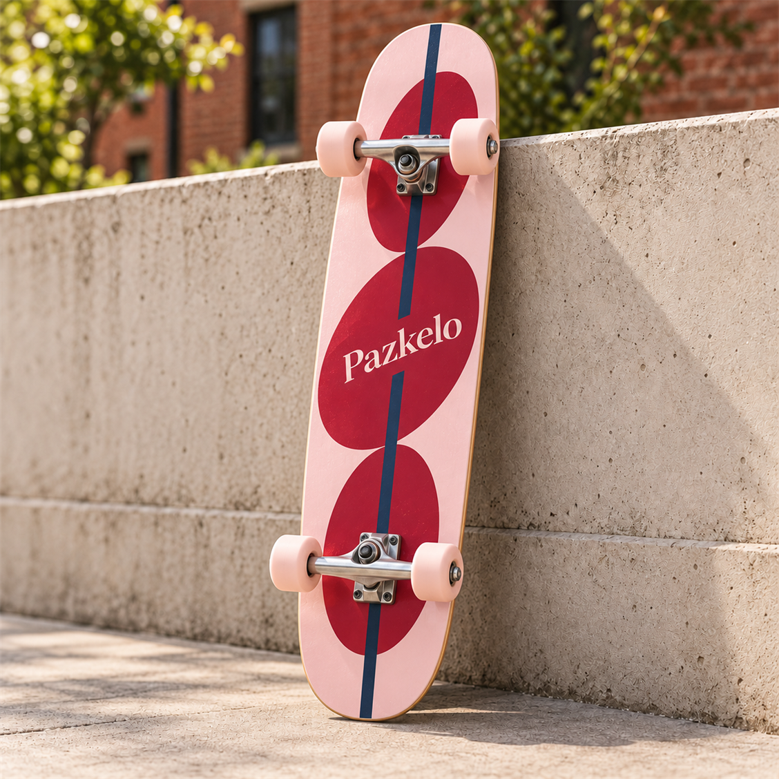 Pazkelo Rose Graphic Complete Skateboard