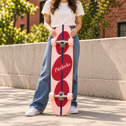 Pazkelo Rose Graphic Complete Skateboard